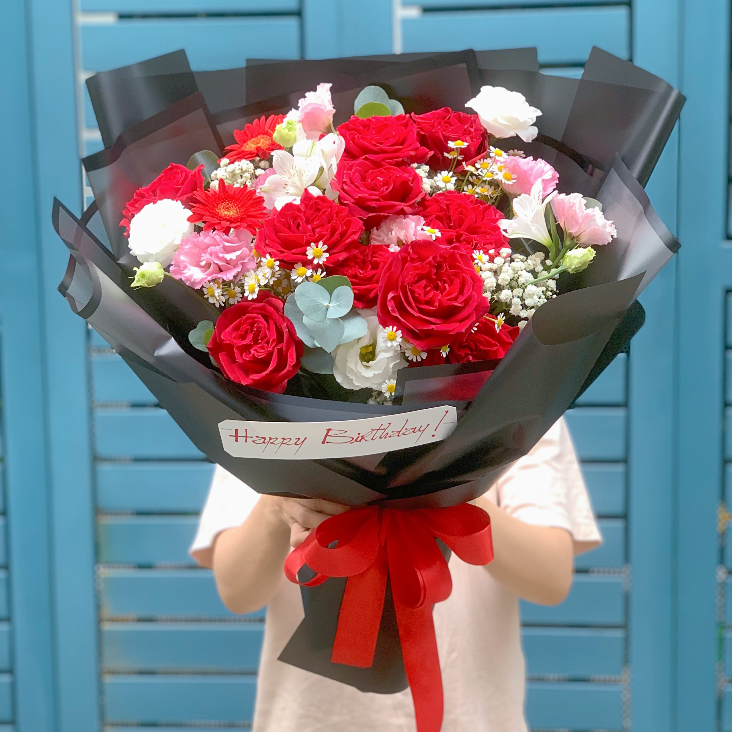 Bó hoa hồng chúc mừng sinh nhật Hóc Môn